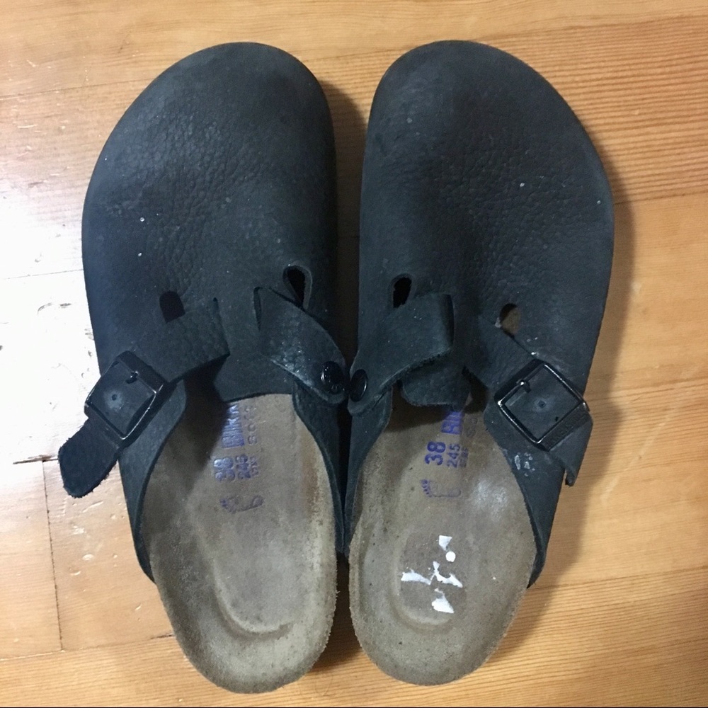 Black Birkenstocks
